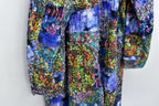 Patchwork Quilt Raglan Sleeve Coat