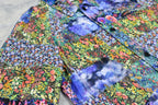 Patchwork Quilt Raglan Sleeve Coat