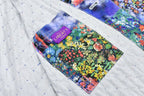 Patchwork Quilt Raglan Sleeve Coat