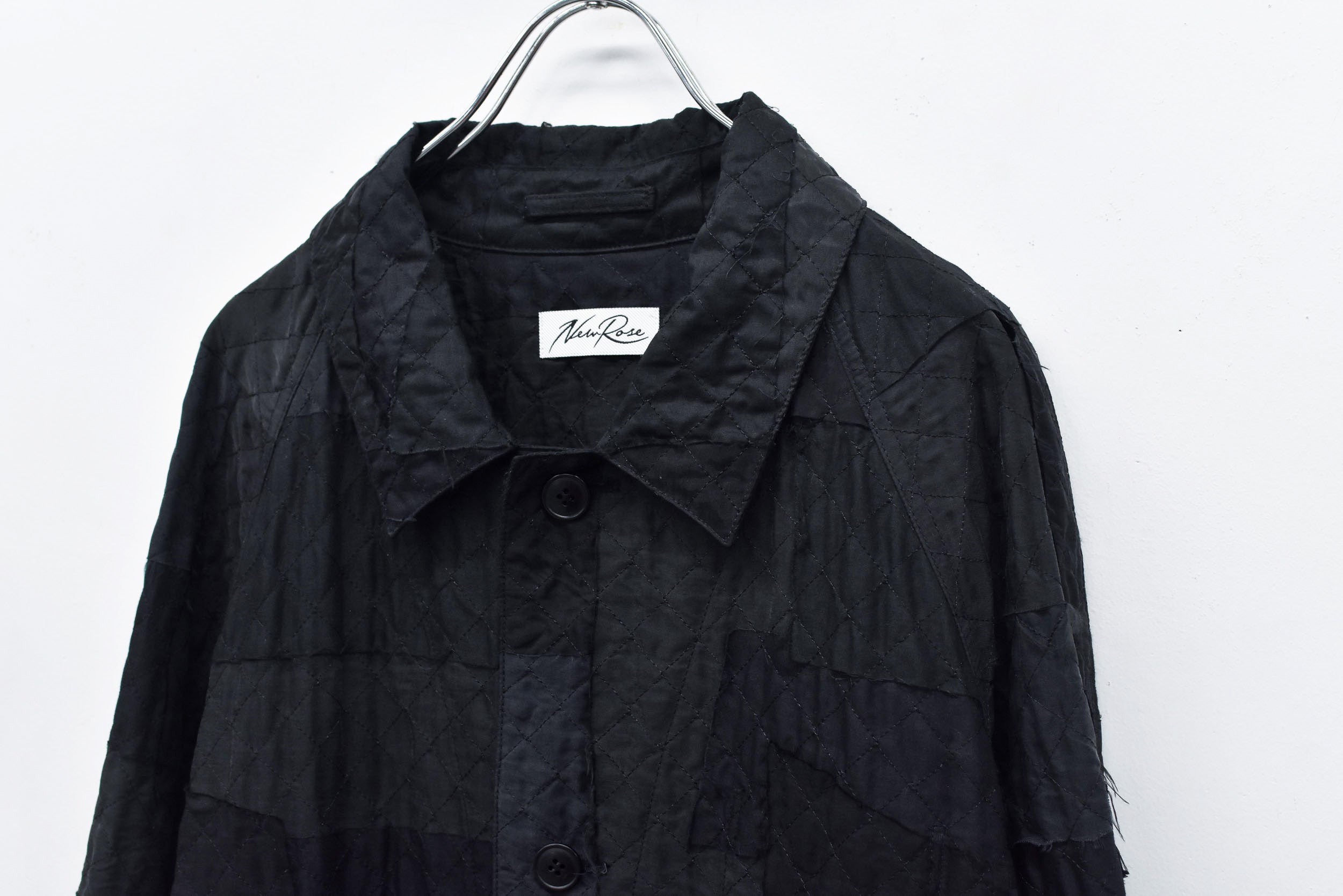 Patchwork Quilt Raglan Sleeve Coat