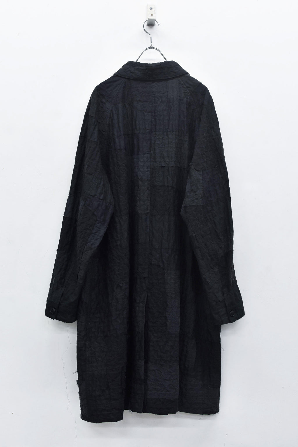 Patchwork Quilt Raglan Sleeve Coat