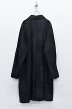 Patchwork Quilt Raglan Sleeve Coat