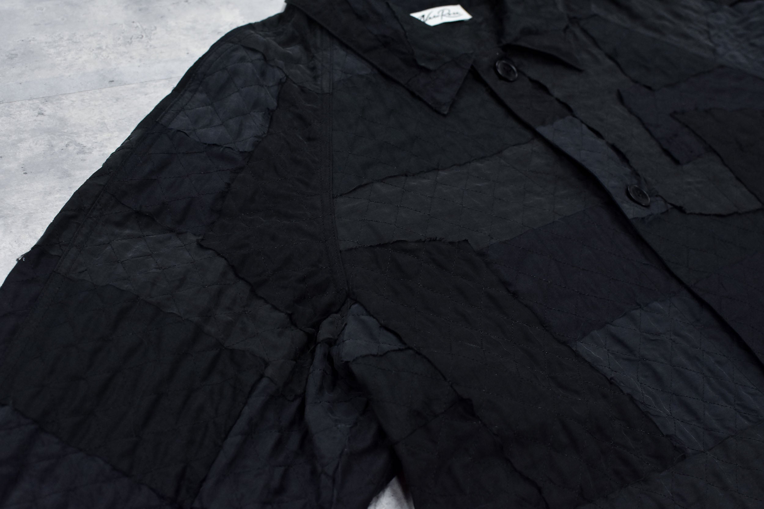 Patchwork Quilt Raglan Sleeve Coat