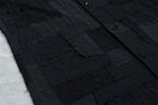 Patchwork Quilt Raglan Sleeve Coat