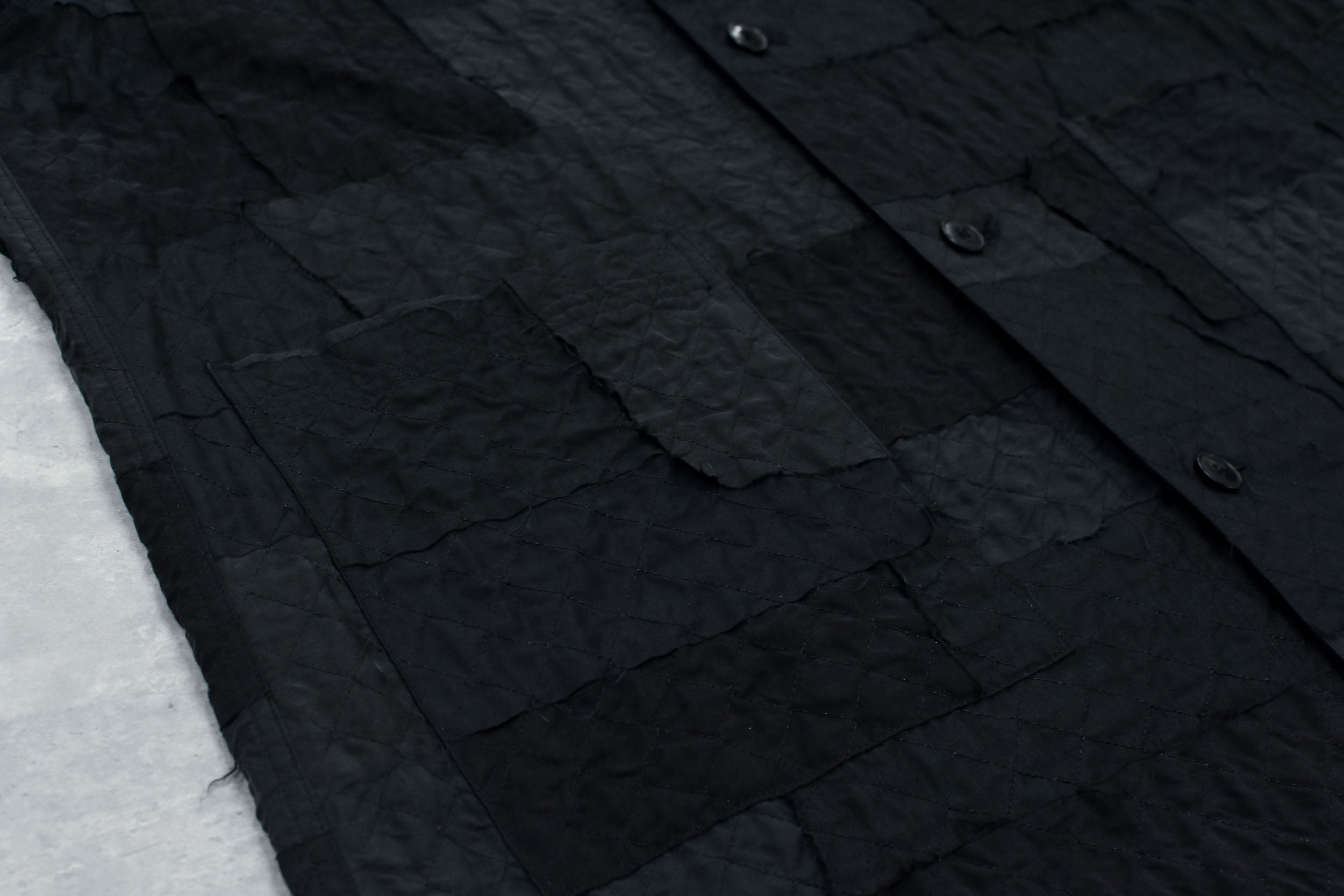 Patchwork Quilt Raglan Sleeve Coat