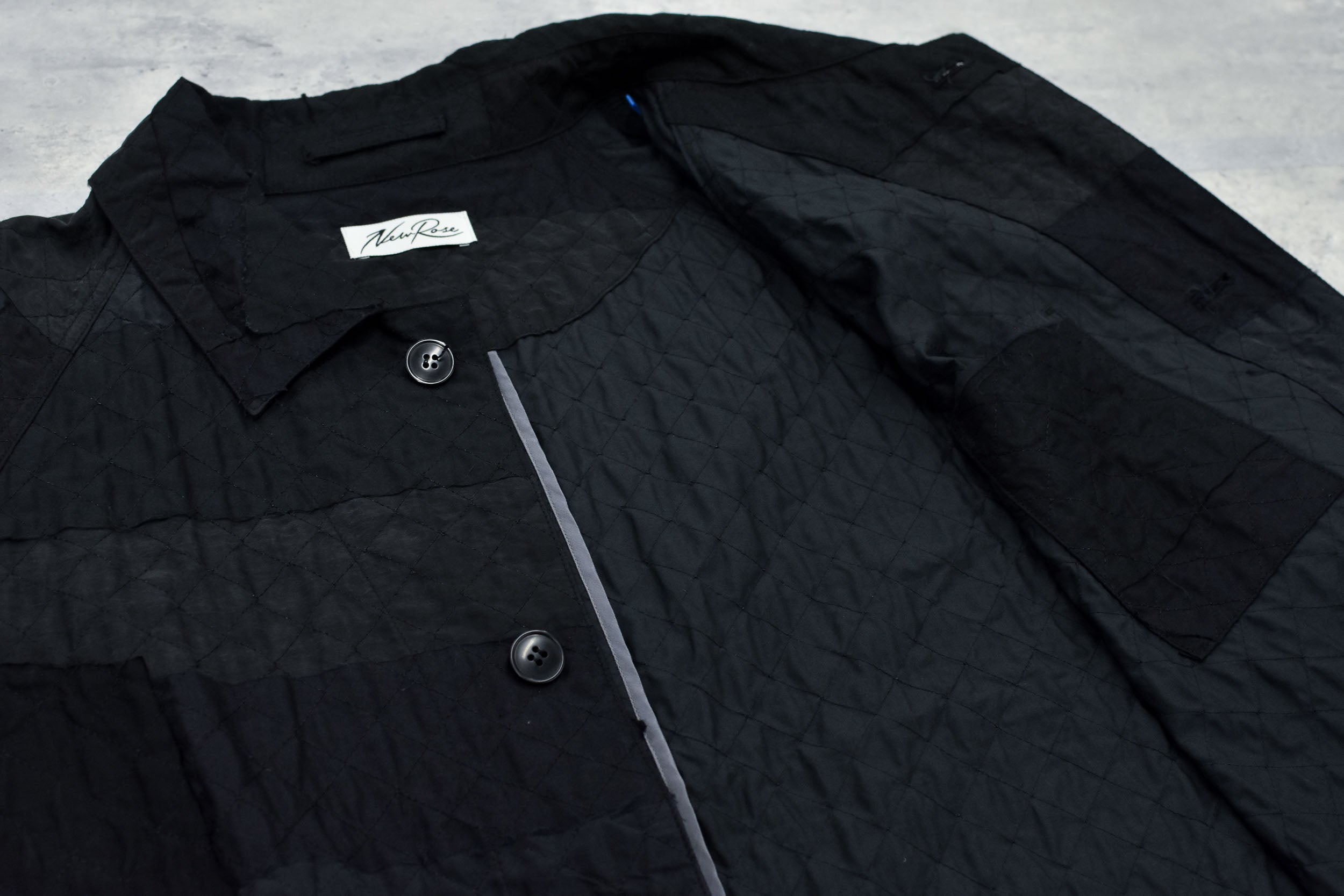 Patchwork Quilt Raglan Sleeve Coat