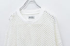 Punched Fabric Side Pocket T-shirt