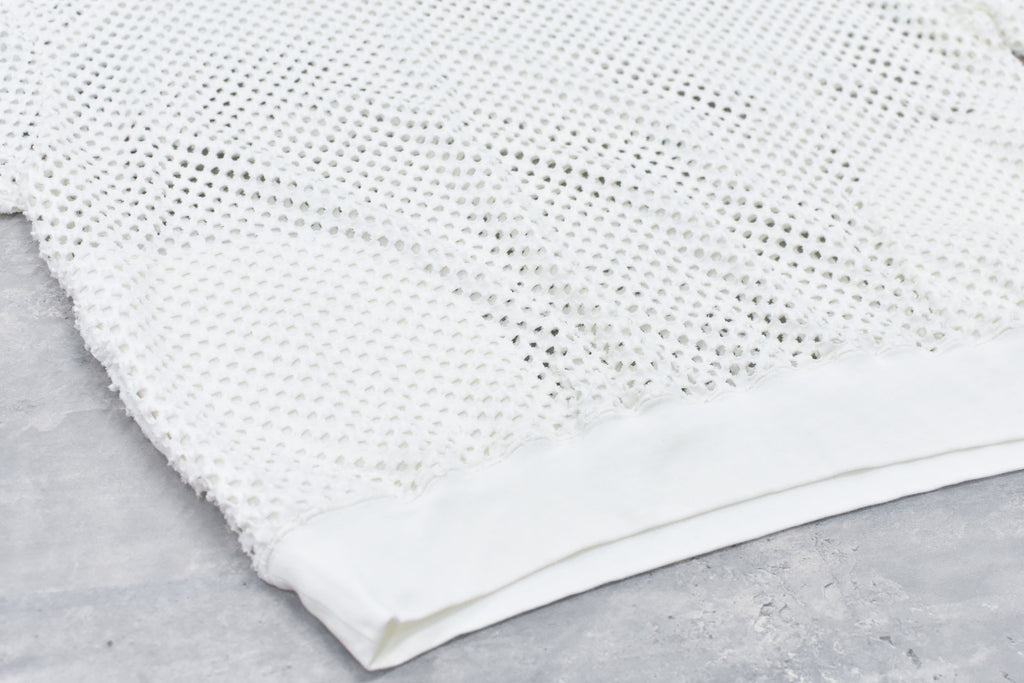 Punched Fabric Side Pocket T-shirt