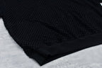 Punched Fabric Side Pocket T-shirt