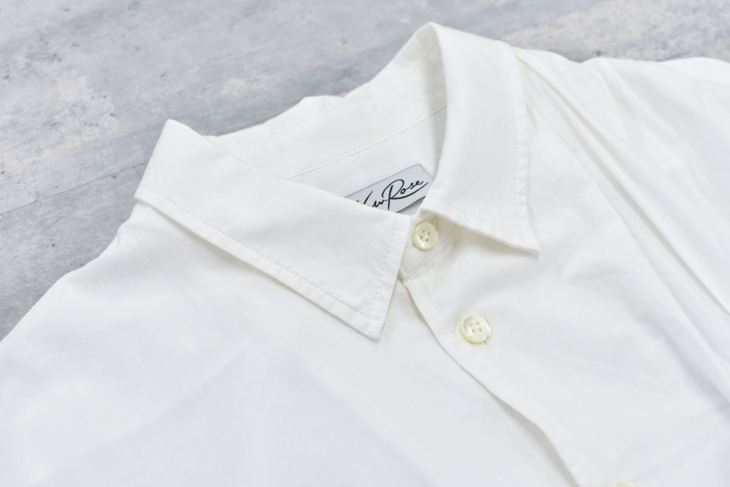 Embroidery Wrinklework Long-sleeve Shirt