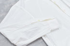 Embroidery Wrinklework Long-sleeve Shirt