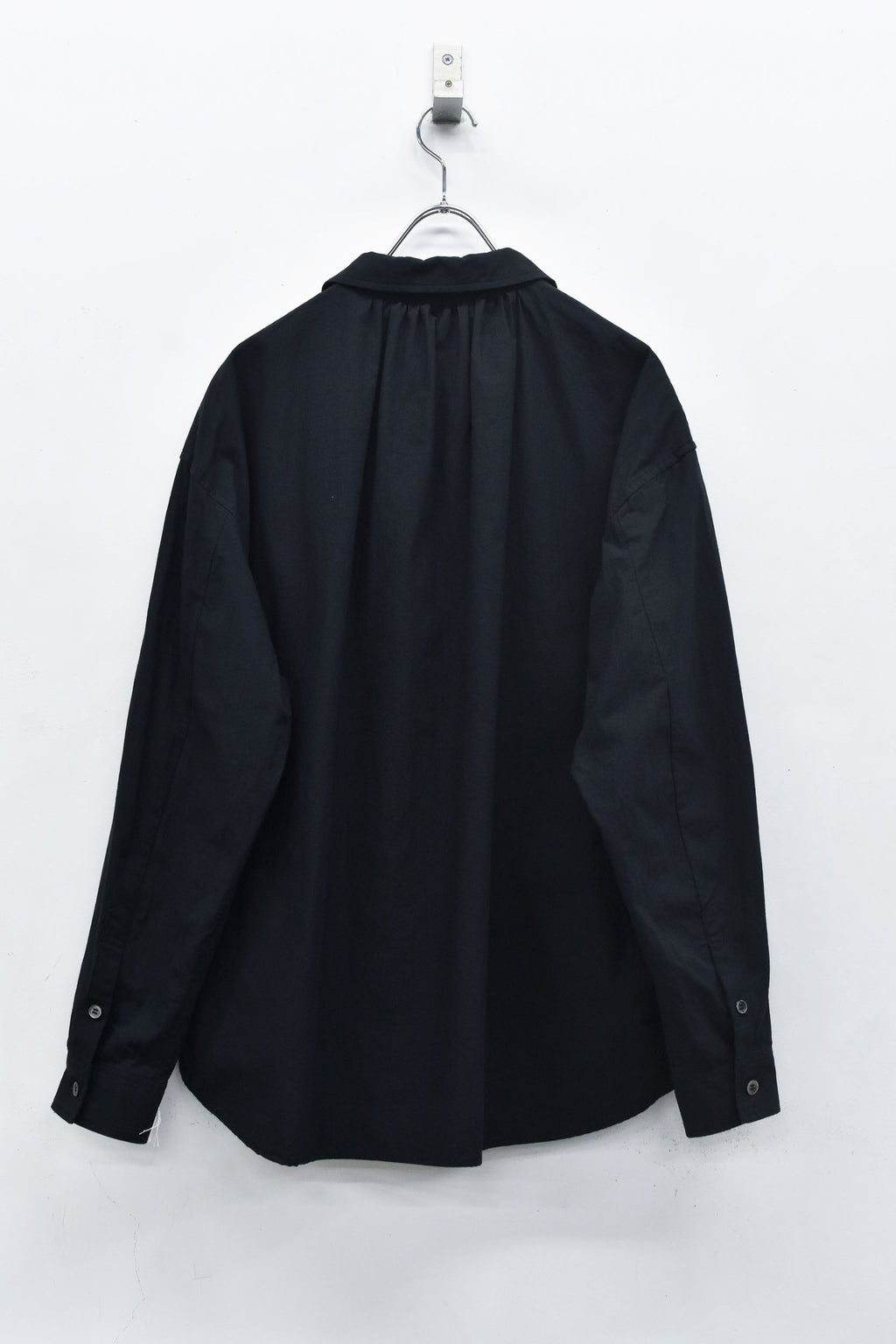 Embroidery Wrinklework Long-sleeve Shirt