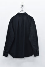 Embroidery Wrinklework Long-sleeve Shirt