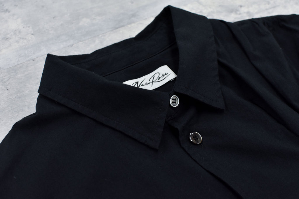 Embroidery Wrinklework Long-sleeve Shirt
