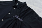 Embroidery Wrinklework Long-sleeve Shirt