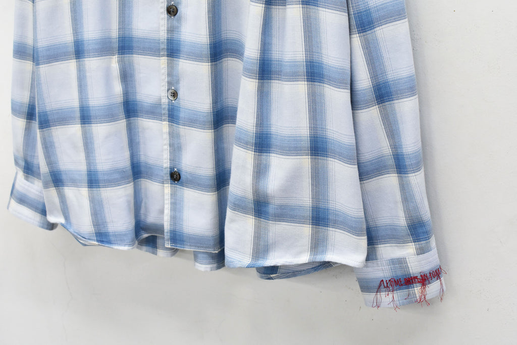 Embroidery Wrinklework Long-sleeve Shirt