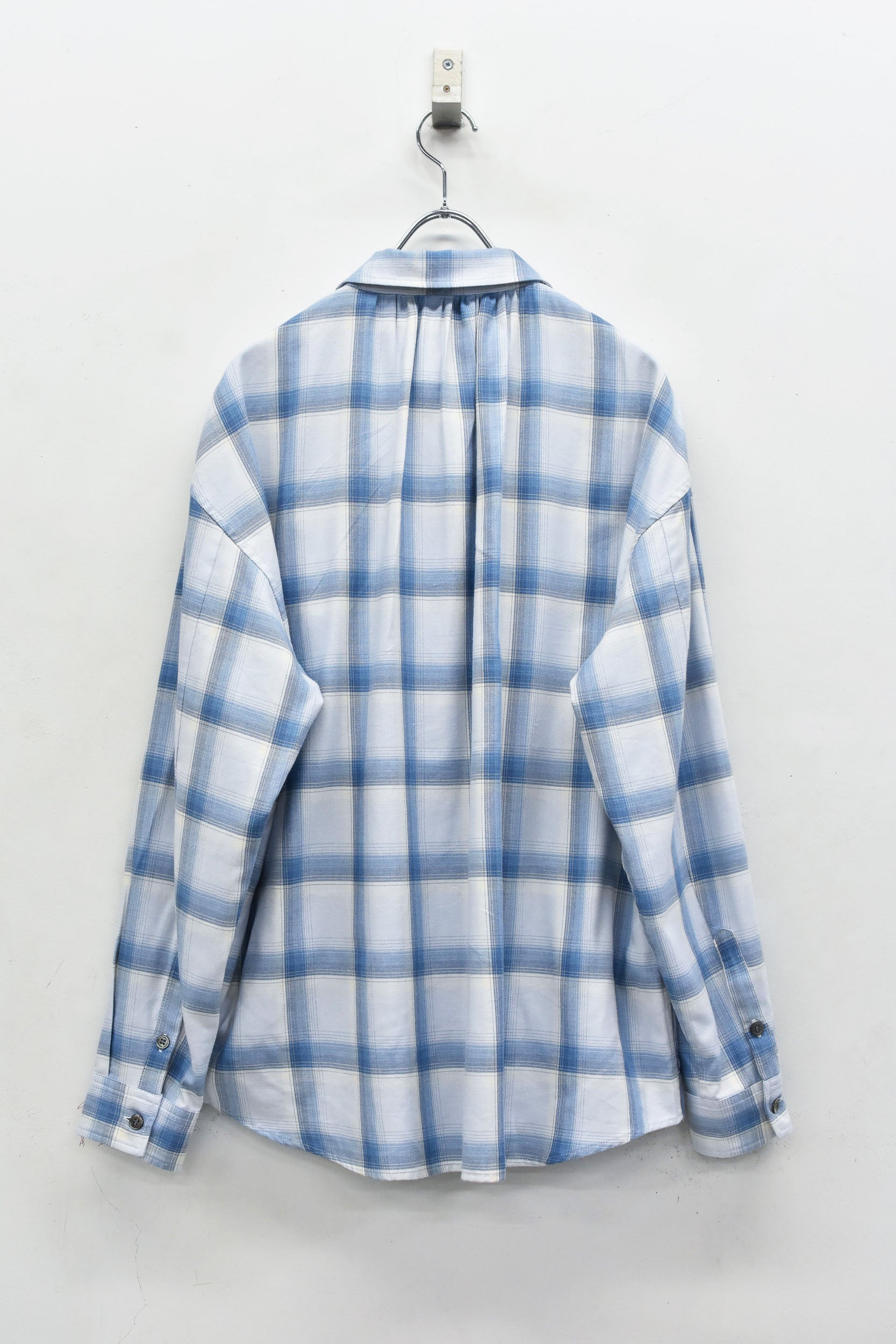 Embroidery Wrinklework Long-sleeve Shirt