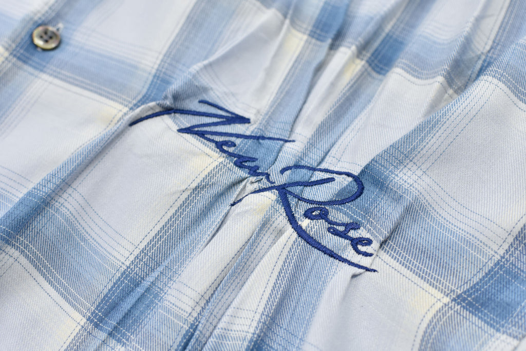 Embroidery Wrinklework Long-sleeve Shirt
