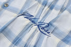 Embroidery Wrinklework Long-sleeve Shirt