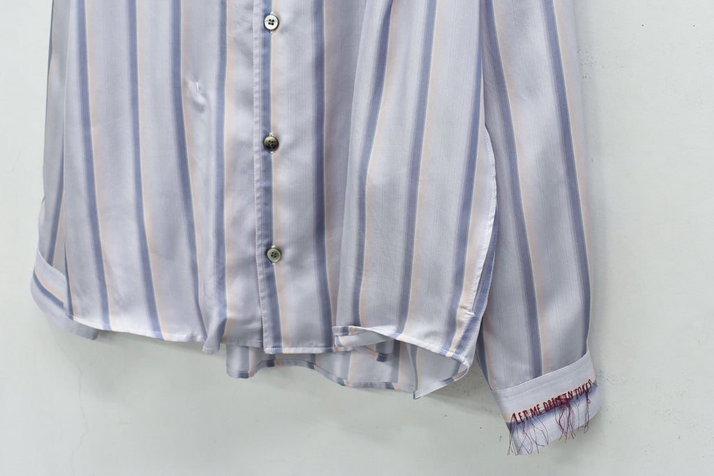 Embroidery Wrinklework Long-sleeve Shirt