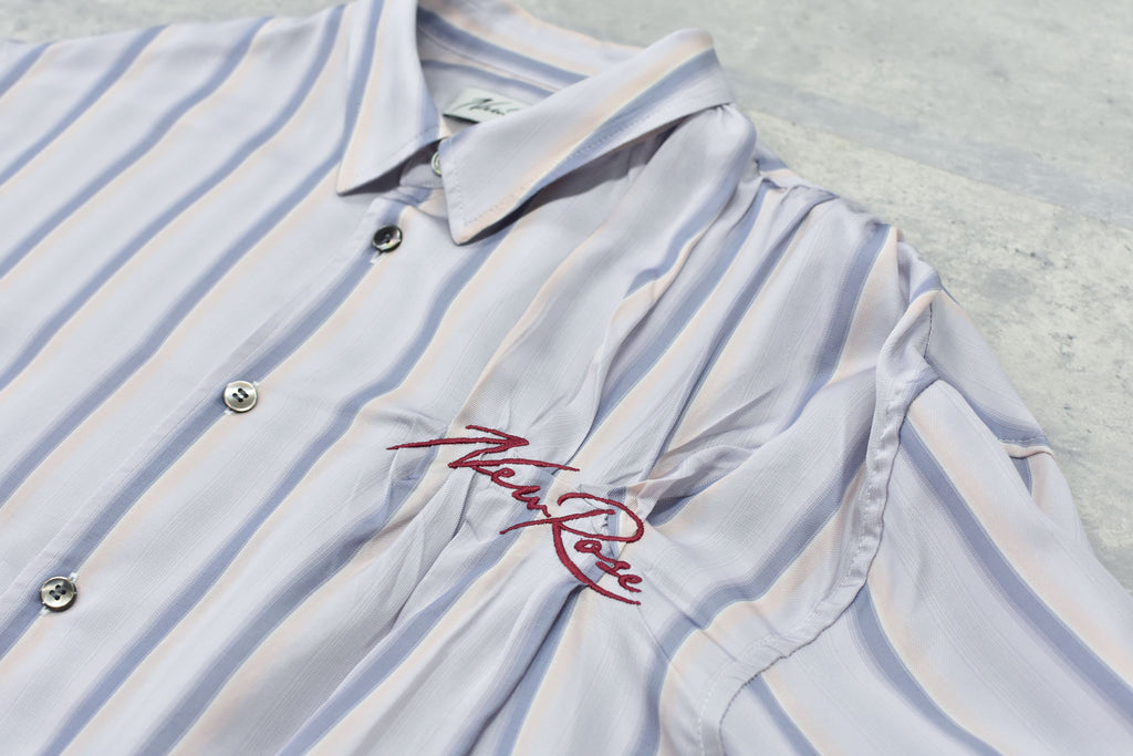 Embroidery Wrinklework Long-sleeve Shirt