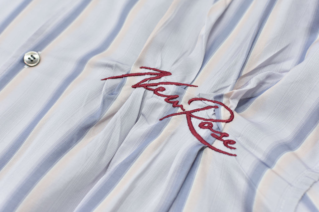 Embroidery Wrinklework Long-sleeve Shirt