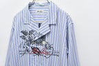 Pajama Jacket / Embroidery,Print