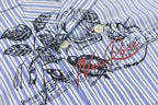 Pajama Jacket / Embroidery,Print