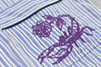 Pajama Jacket / Embroidery,Print