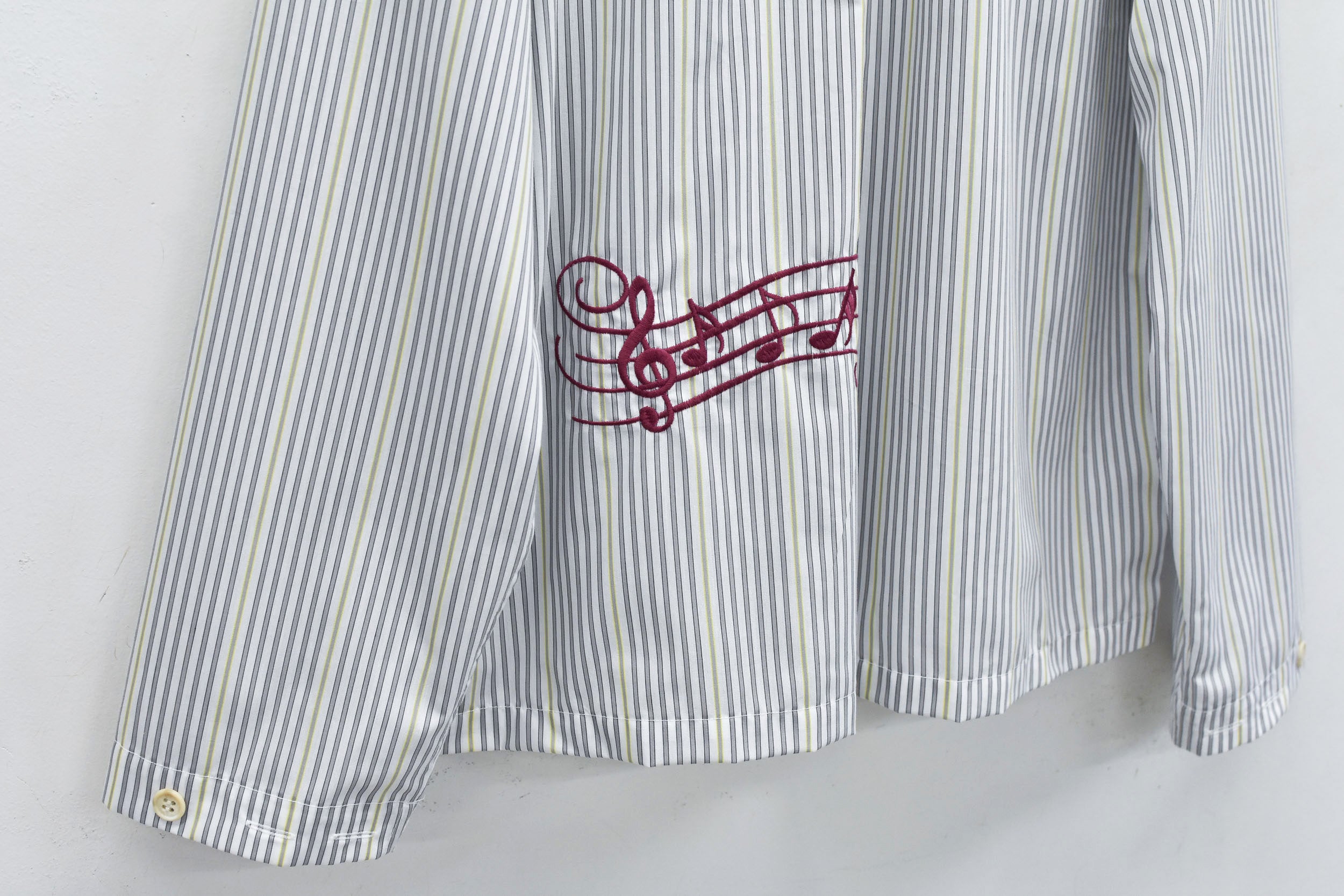 Pajama Jacket / Embroidery,Print