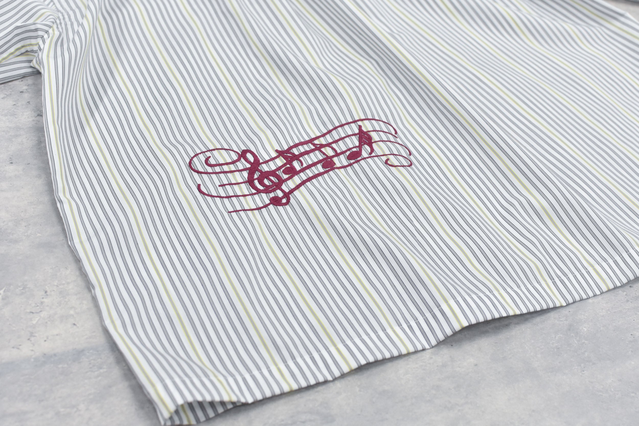 Pajama Jacket / Embroidery,Print