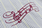 Pajama Jacket / Embroidery,Print