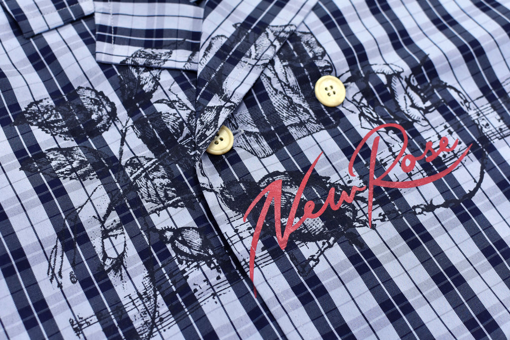 Pajama Jacket / Embroidery,Print