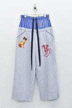Pajama Pants / Embroidery,Print