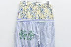 Pajama Pants / Embroidery,Print