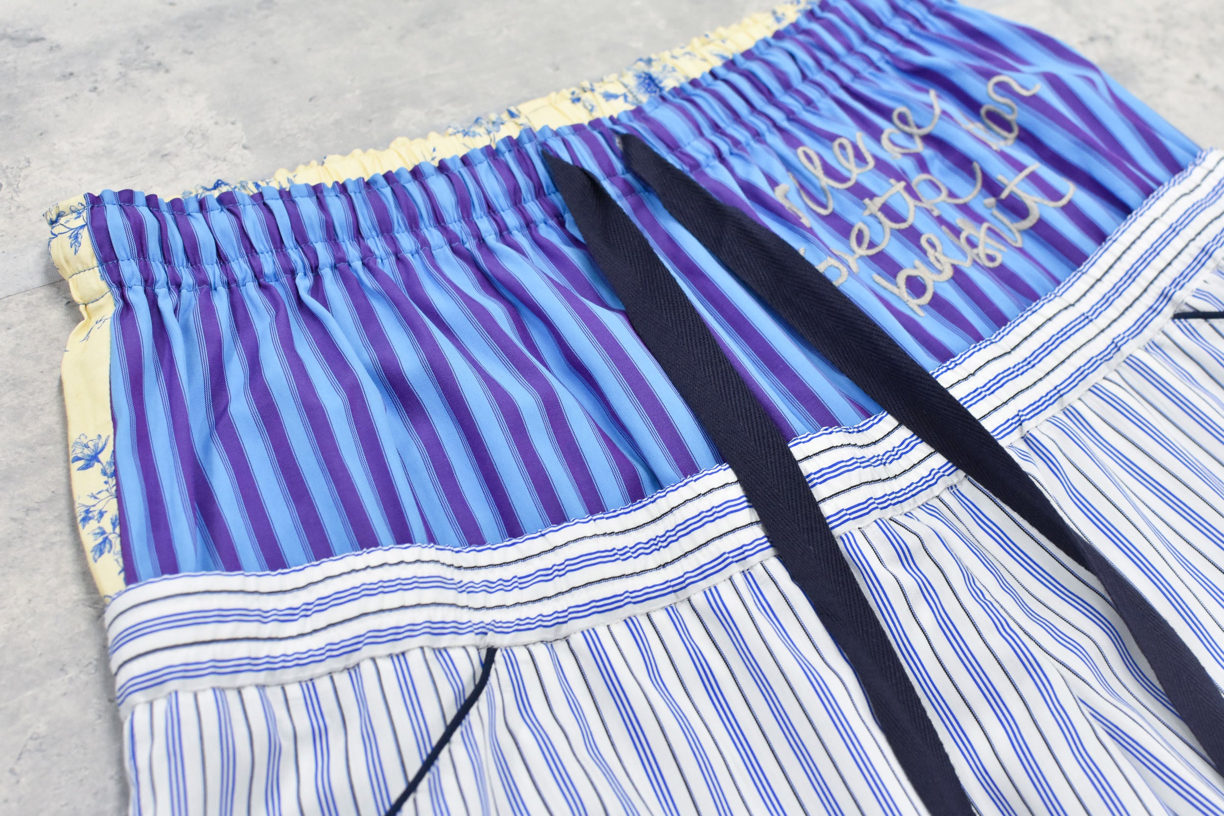 Pajama Pants / Embroidery,Print