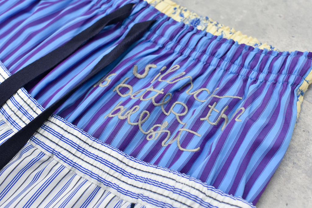 Pajama Pants / Embroidery,Print