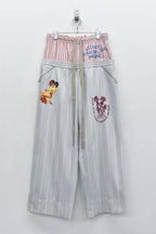 Pajama Pants / Embroidery,Print