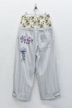Pajama Pants / Embroidery,Print