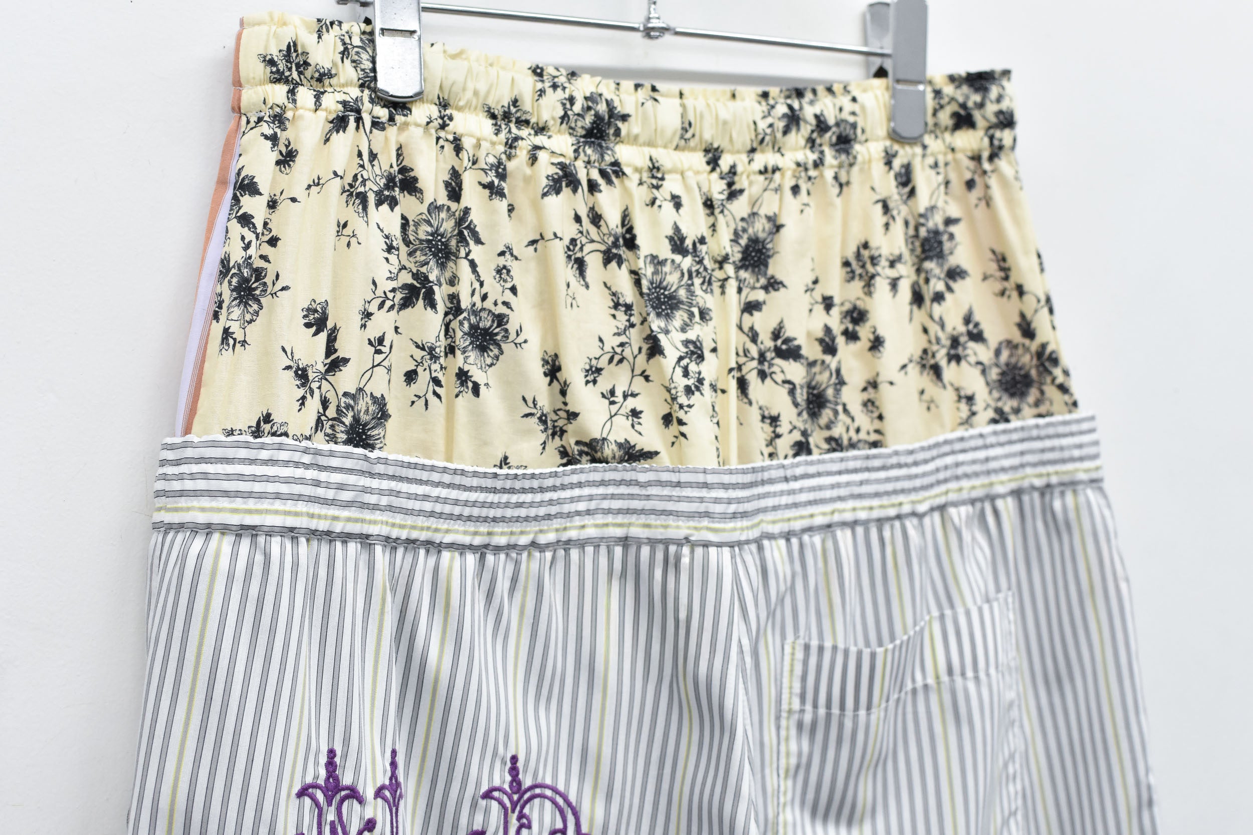 Pajama Pants / Embroidery,Print