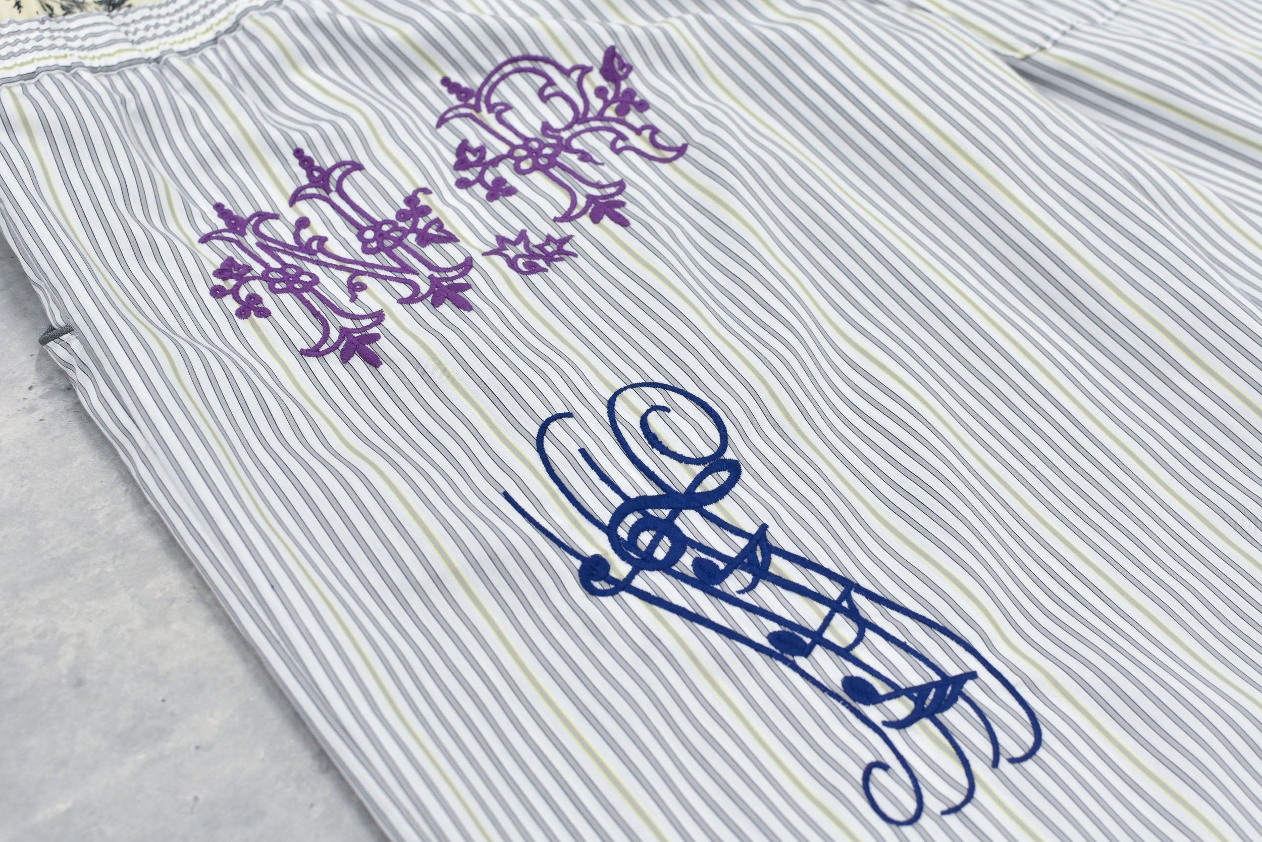Pajama Pants / Embroidery,Print