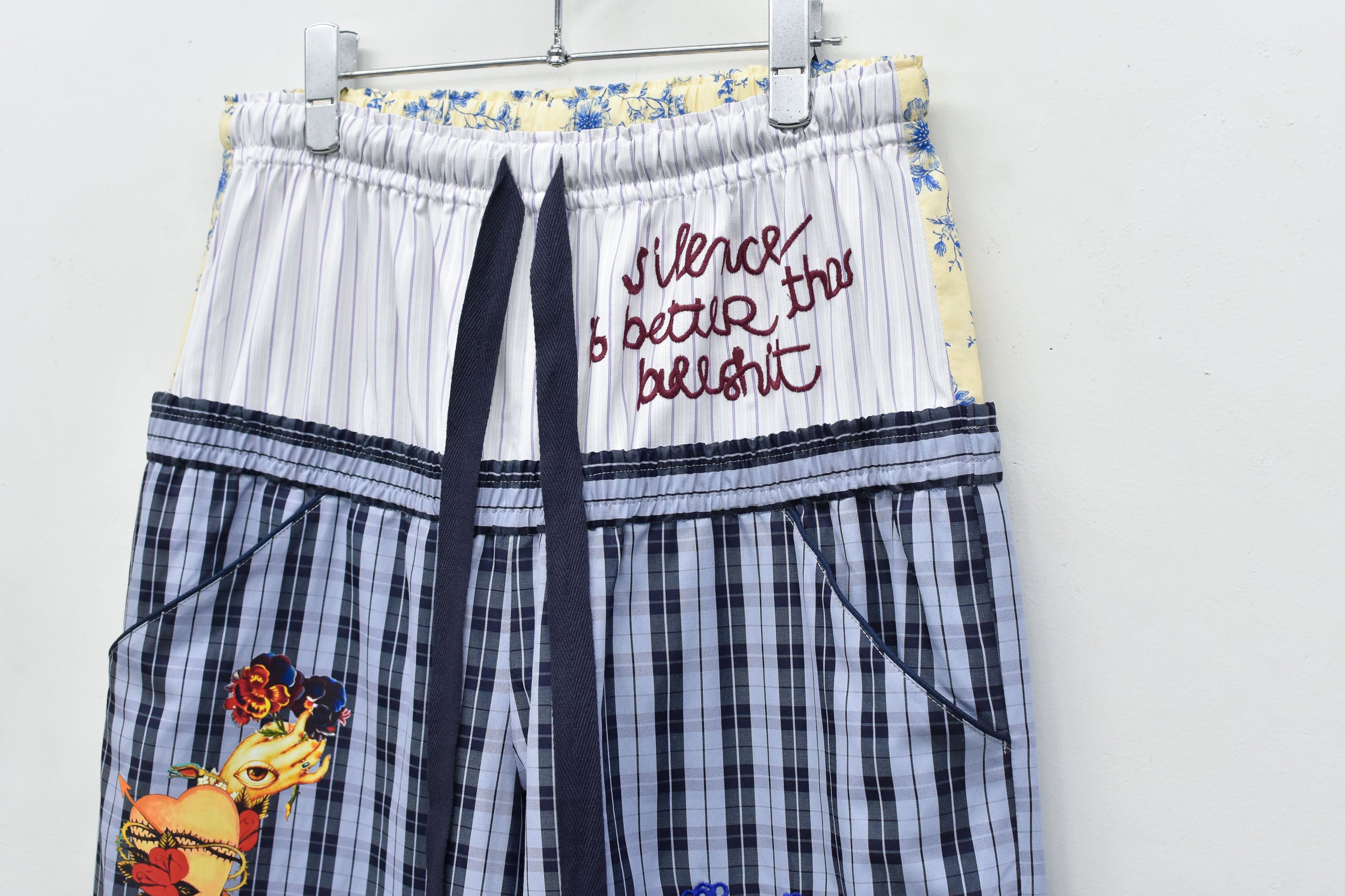 Pajama Pants / Embroidery,Print