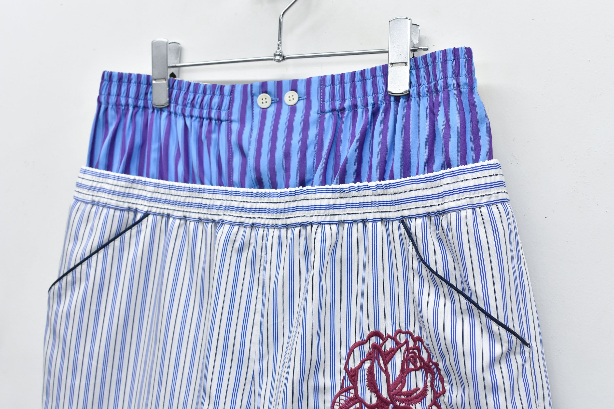 Pajama Shorts / Embroidery