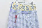 Pajama Shorts / Embroidery