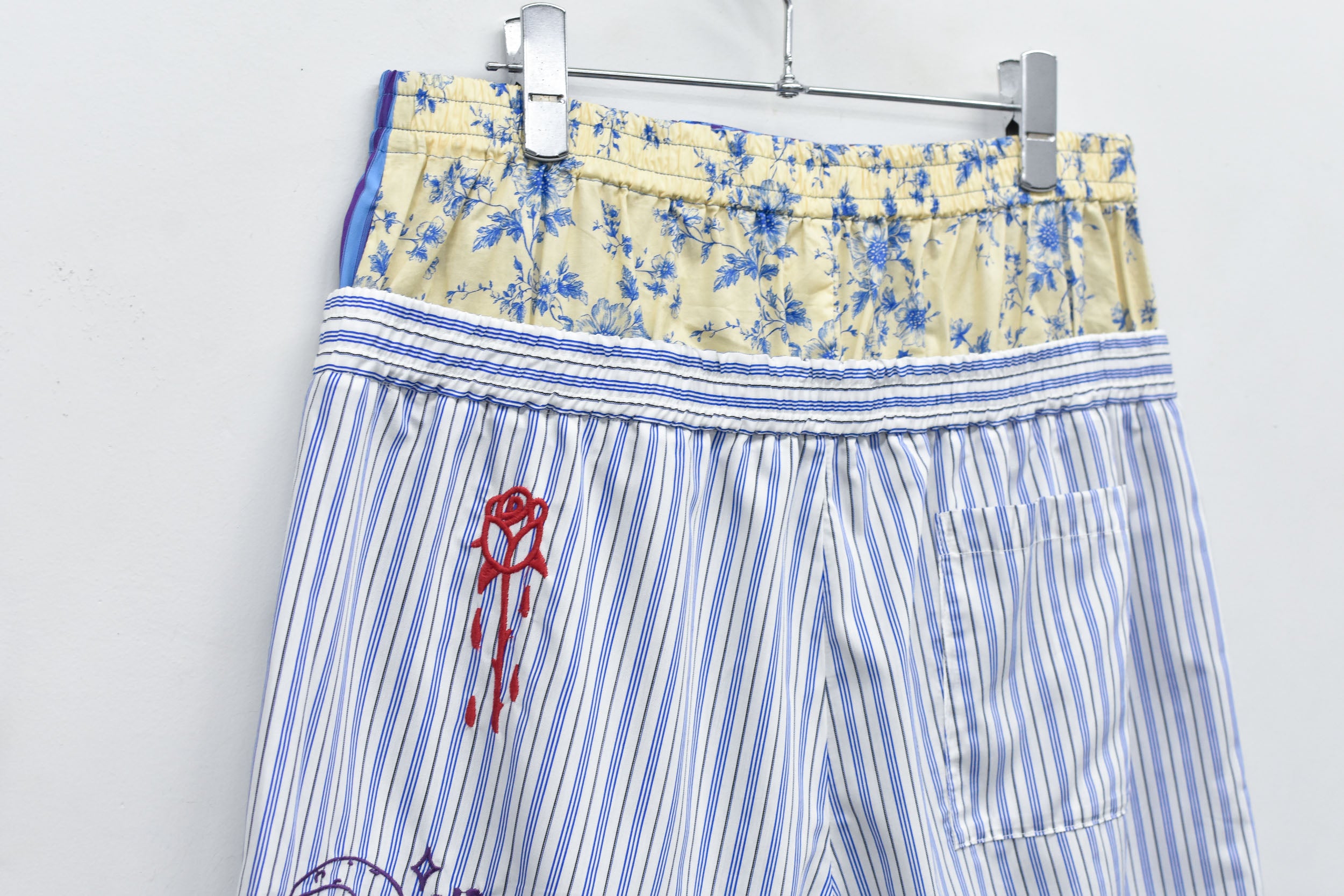 Pajama Shorts / Embroidery
