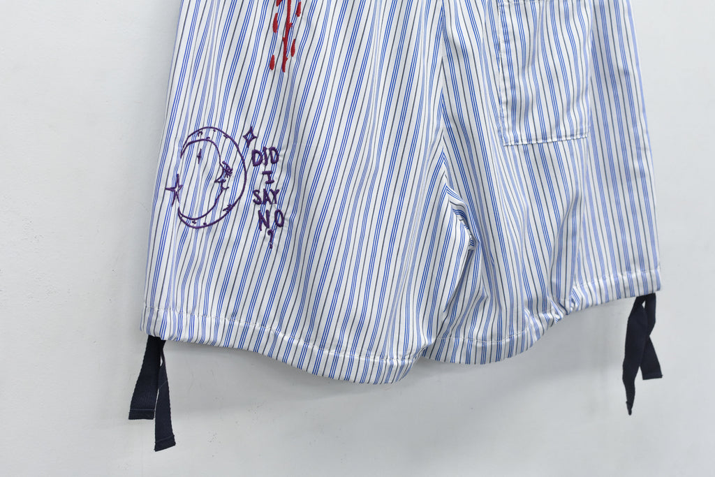 Pajama Shorts / Embroidery