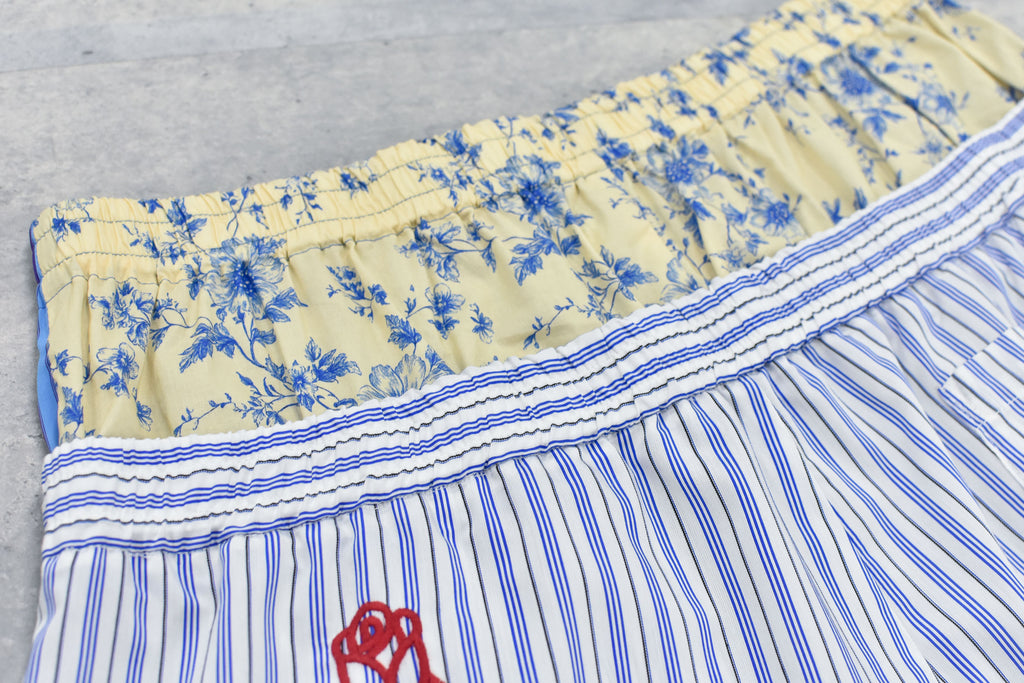 Pajama Shorts / Embroidery