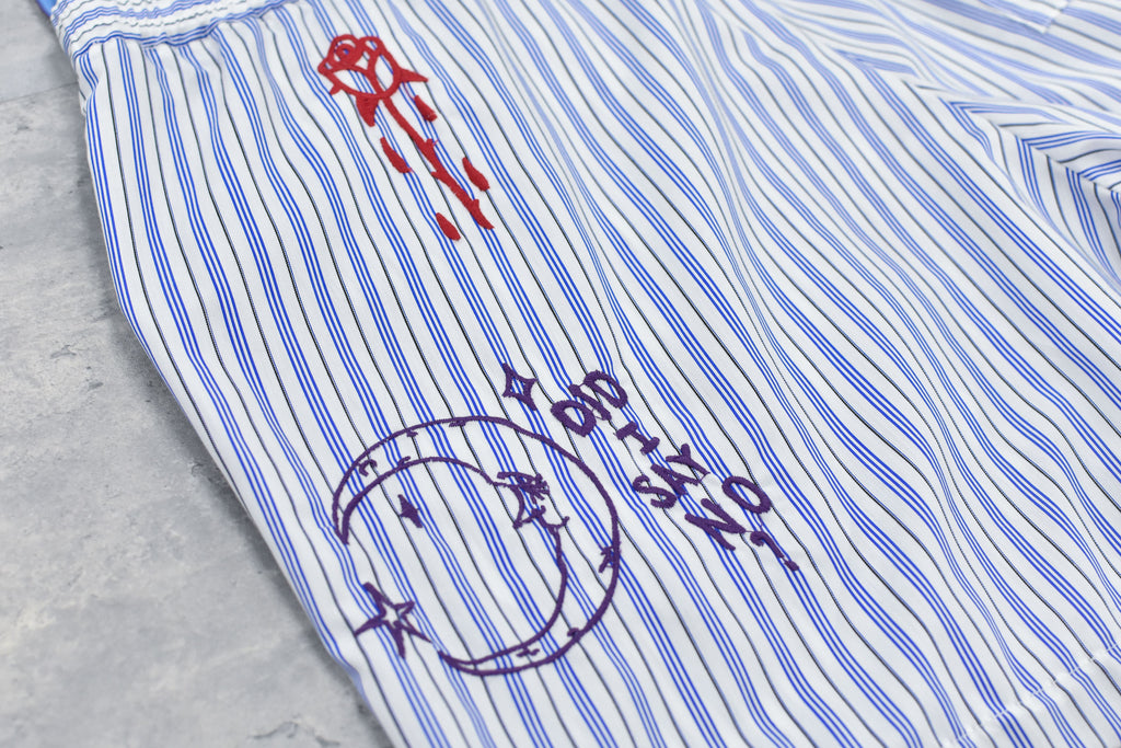 Pajama Shorts / Embroidery