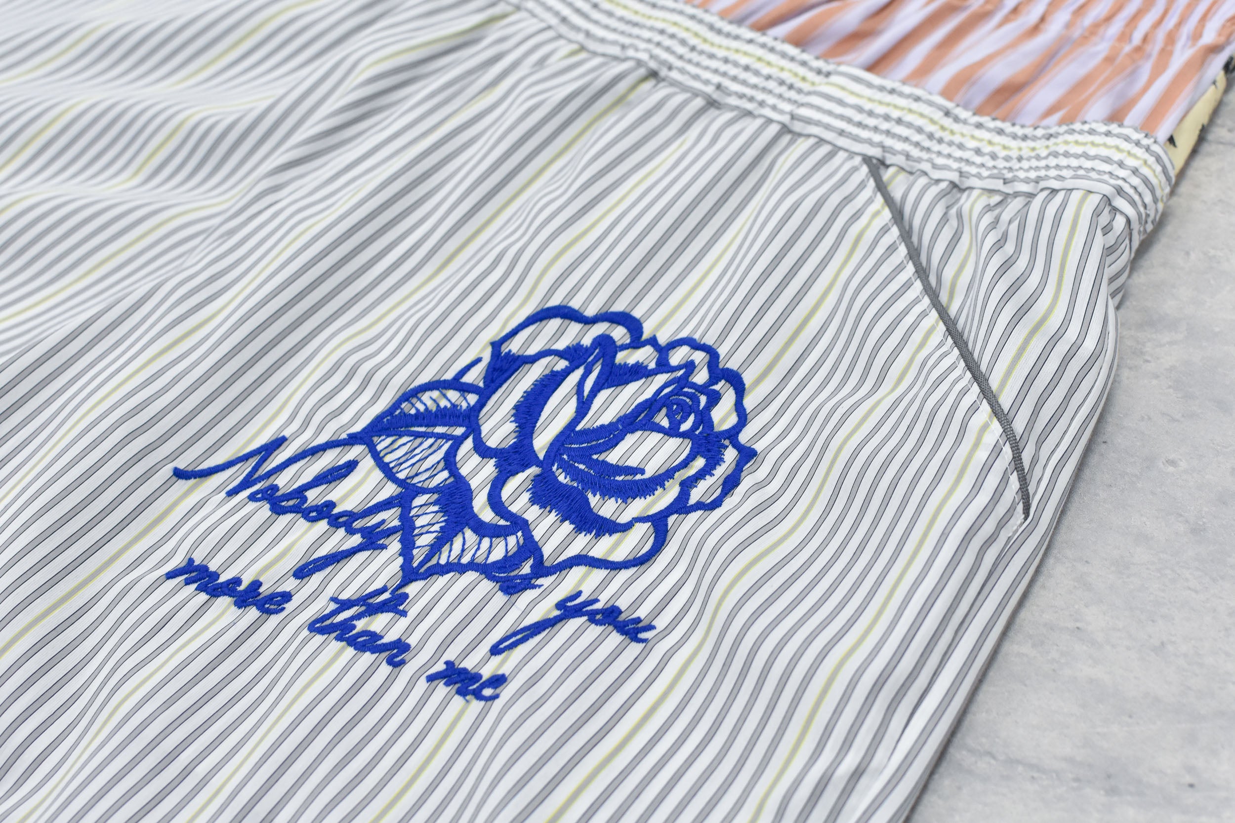 Pajama Shorts / Embroidery