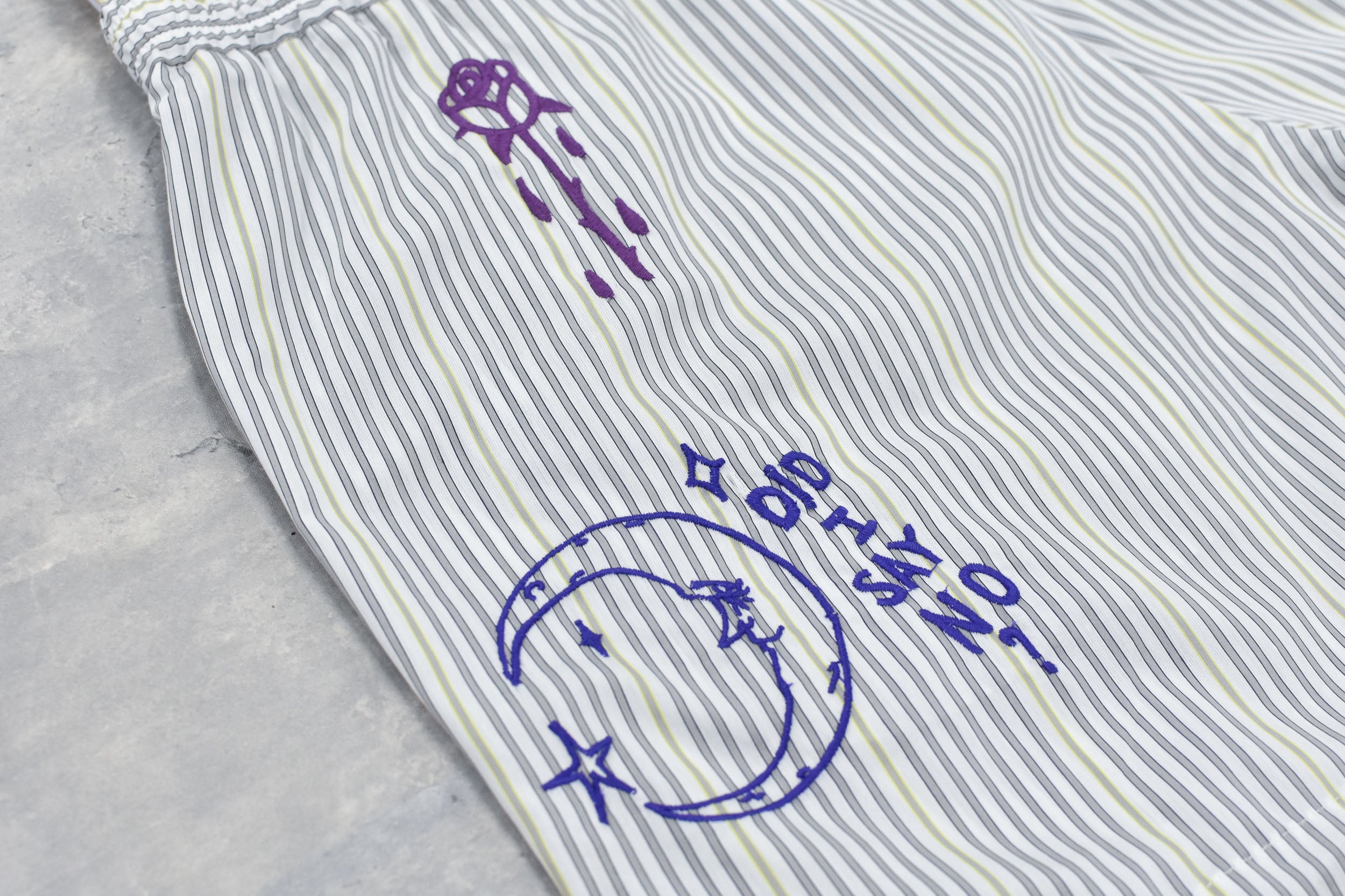 Pajama Shorts / Embroidery